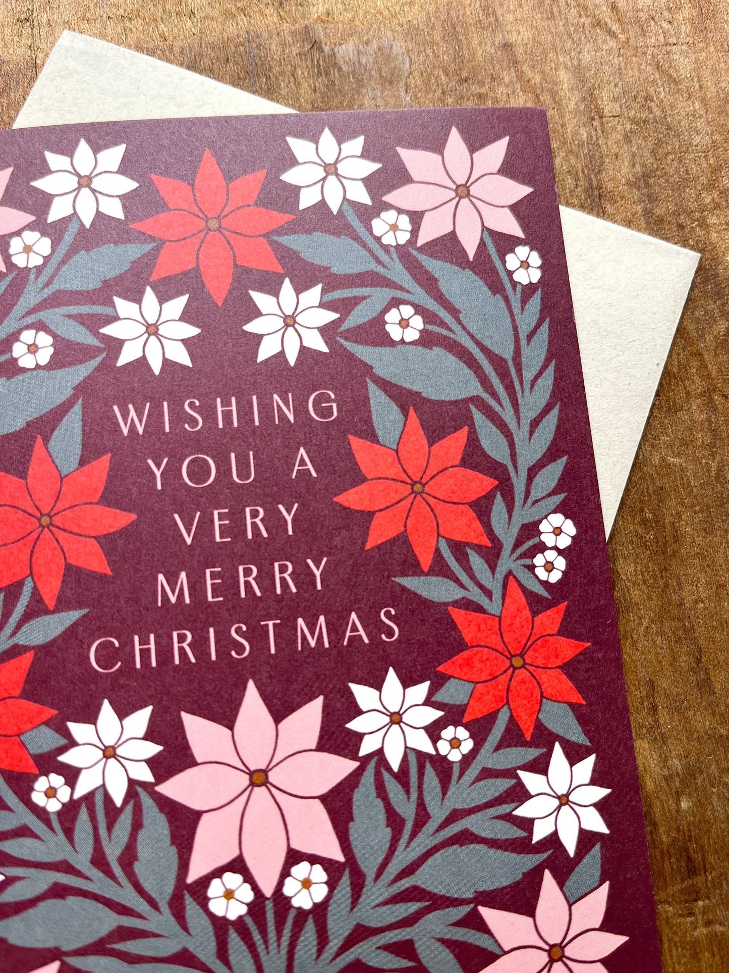 "Wishing You a Very Merry Christmas," Holiday Card