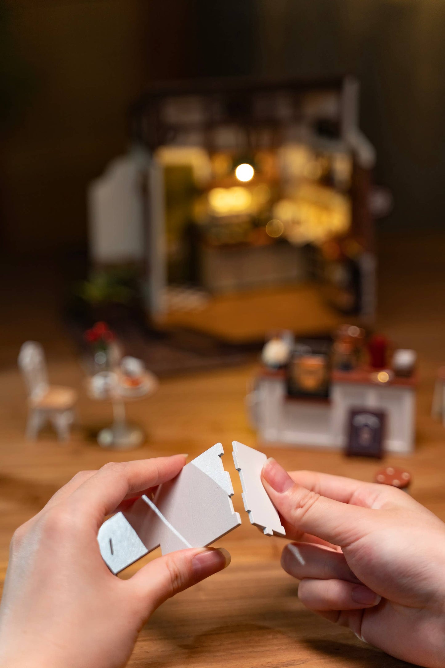 Slow Life Café- DIY Miniature House Kit