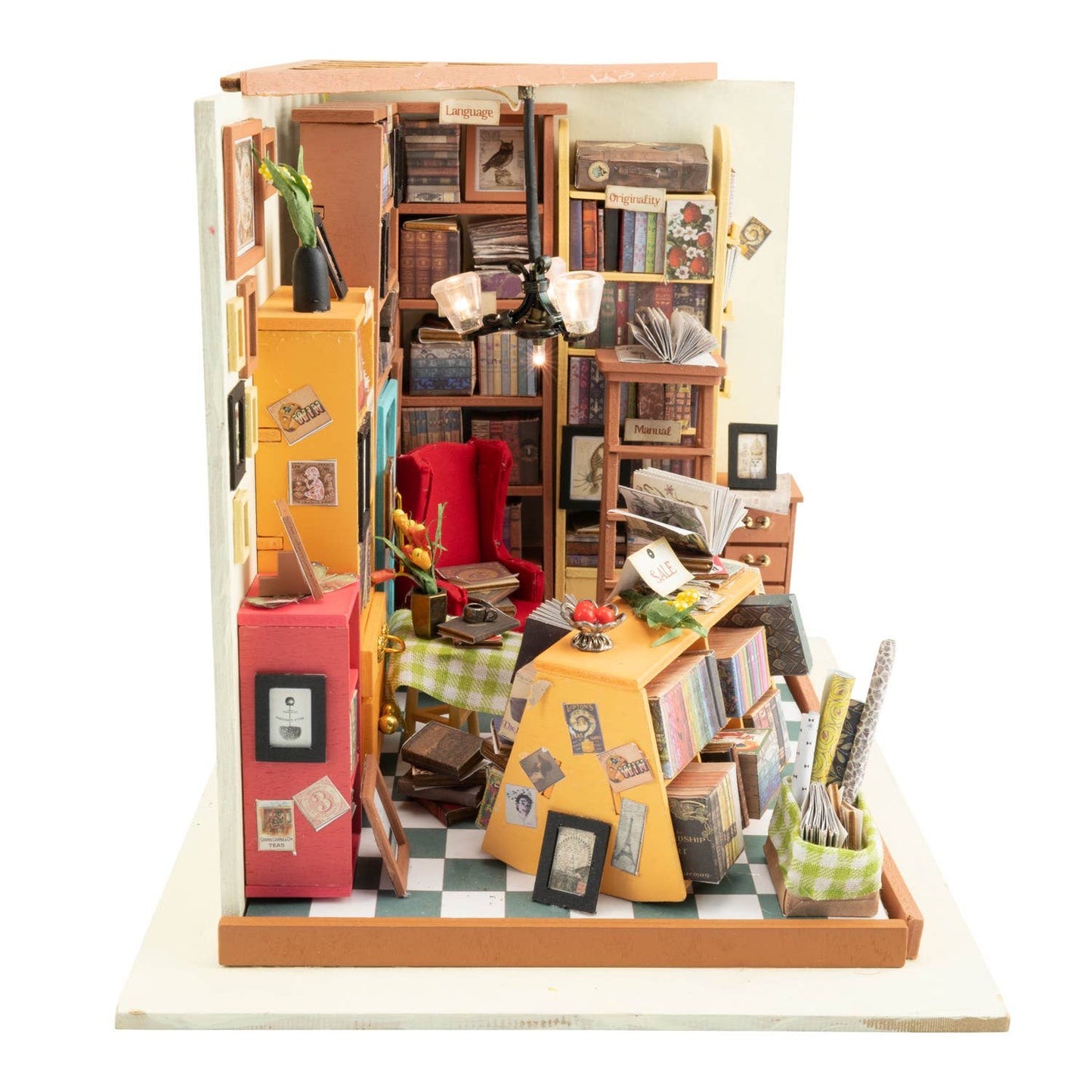 Sam's Study- DIY Miniature House Kit