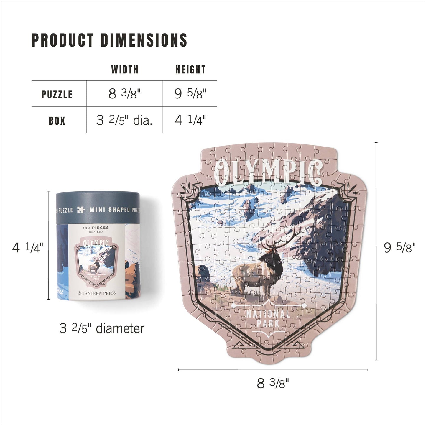 Olympic -Mini Puzzle, Protect Our National Parks