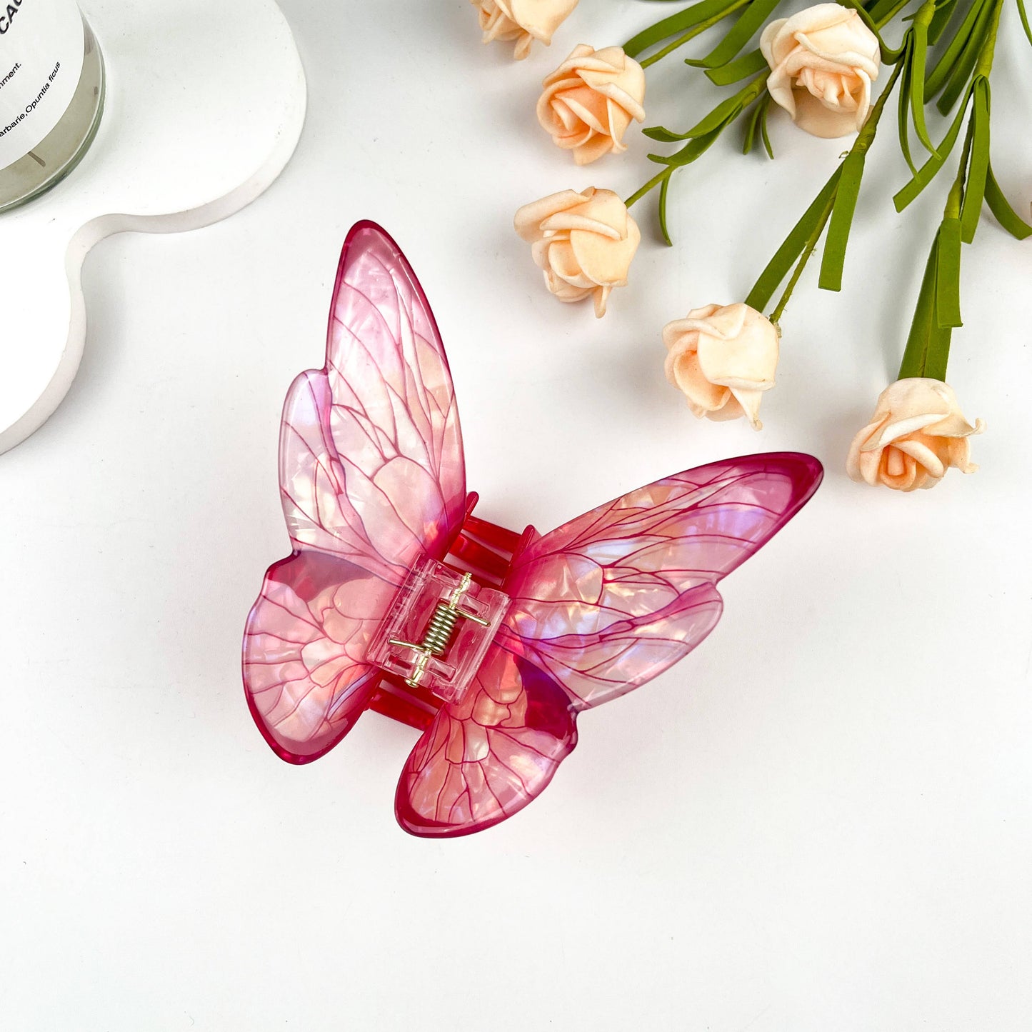 3D butterfly elegant hair claw clip