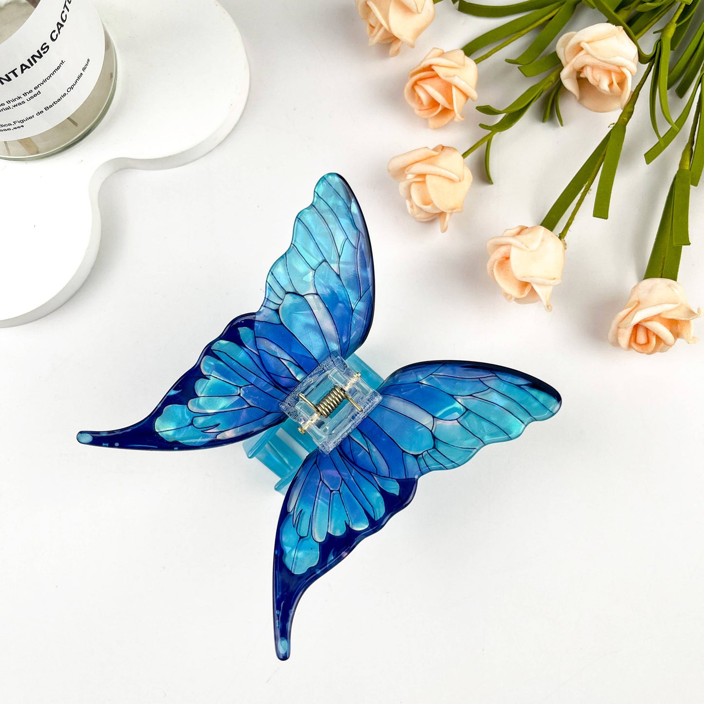 3D butterfly elegant hair claw clip