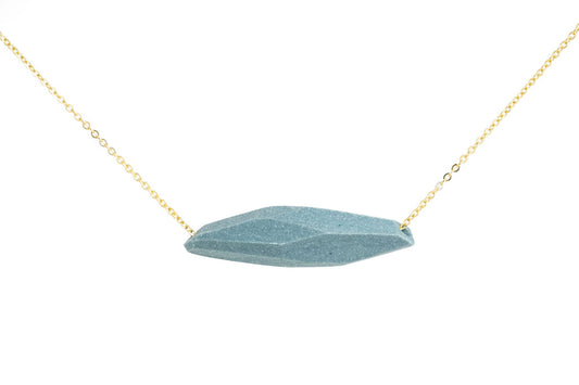 Bar Faceted Porcelain Necklace