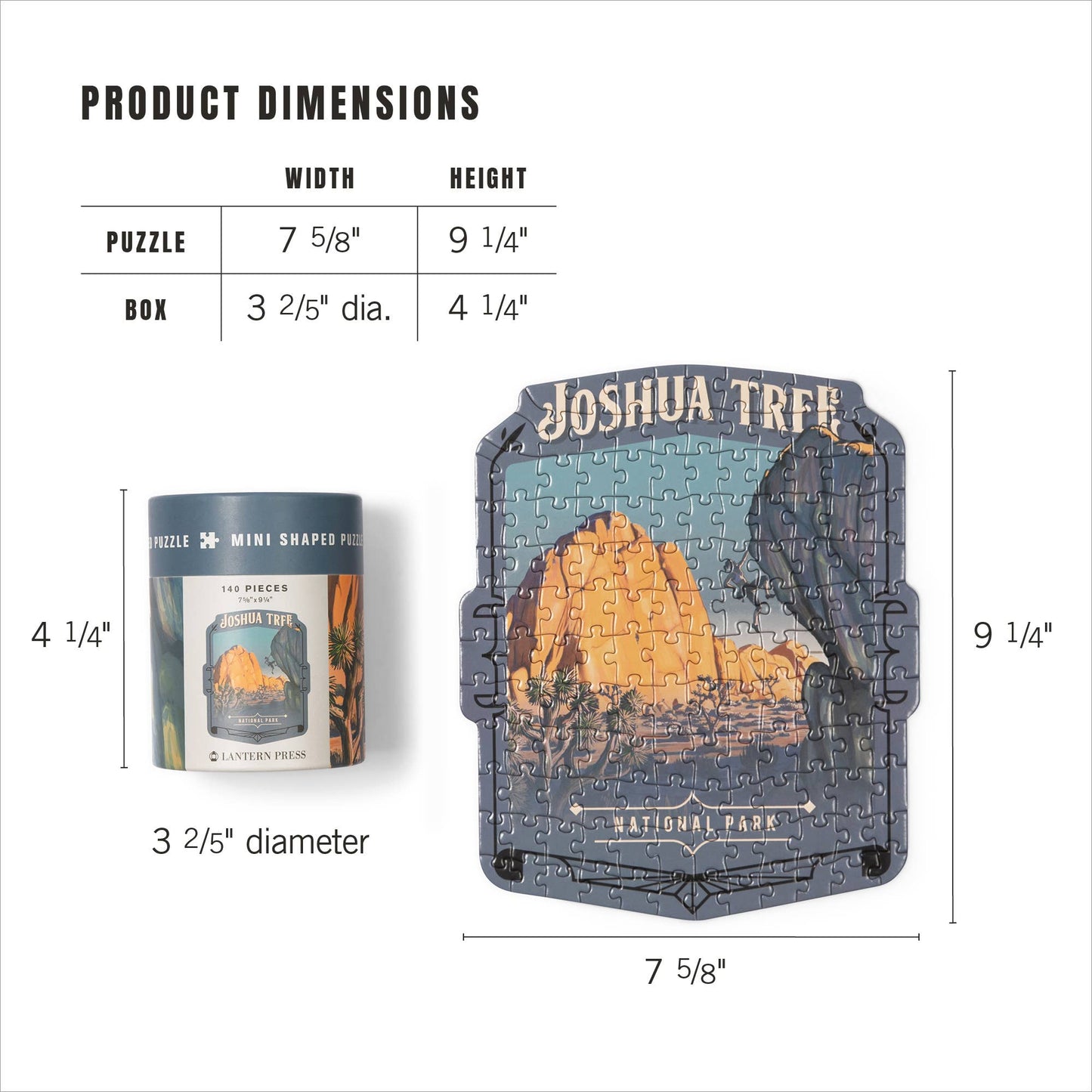 Joshua Tree - Mini Puzzle, Protect Our National Parks