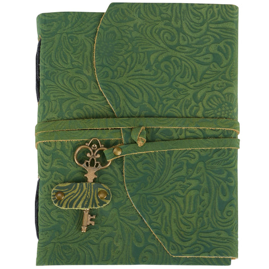 Floral Green Journal
