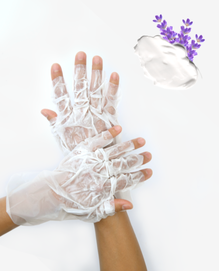 Lavender Shea Gloves