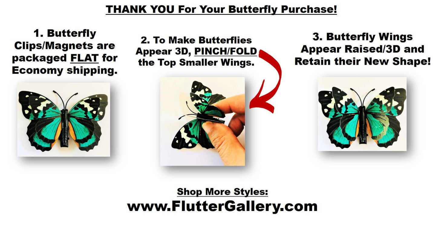Butterfly Magnet GLOW