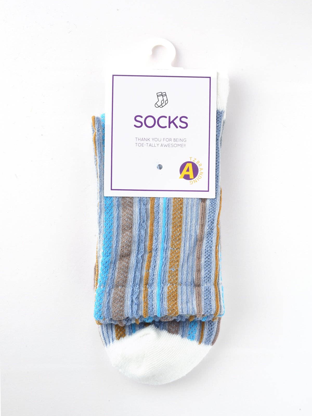 Rufia - Bohemian Colorblock Striped Socks
