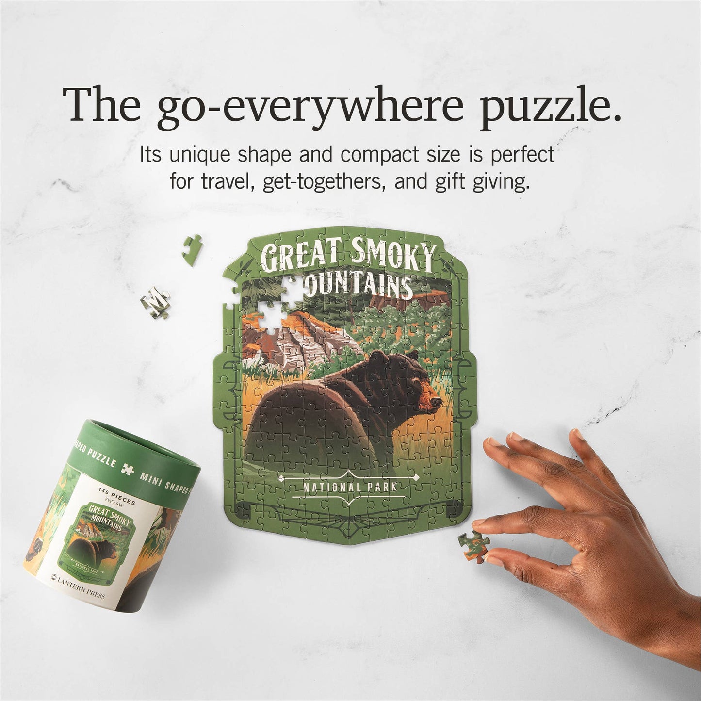 Great Smoky Mtns  - Mini Puzzle, Protect Our National Parks