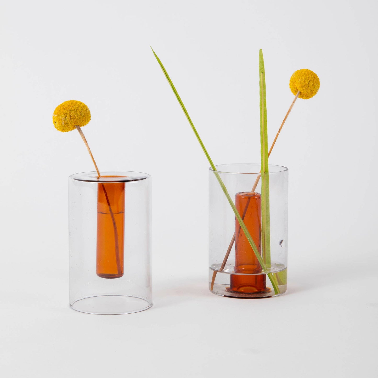 Reversible Glass Vase - Small