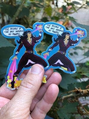 Mini Wonder Woman Stickers!