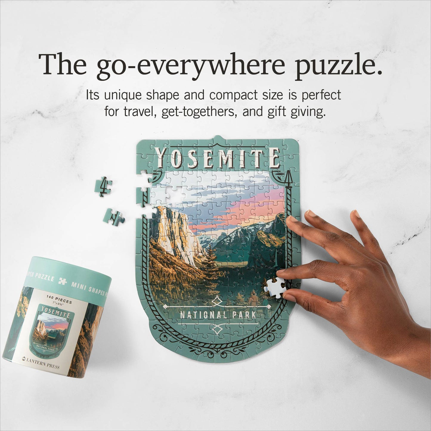 Yosemite - Mini Puzzle, Protect Our National Parks