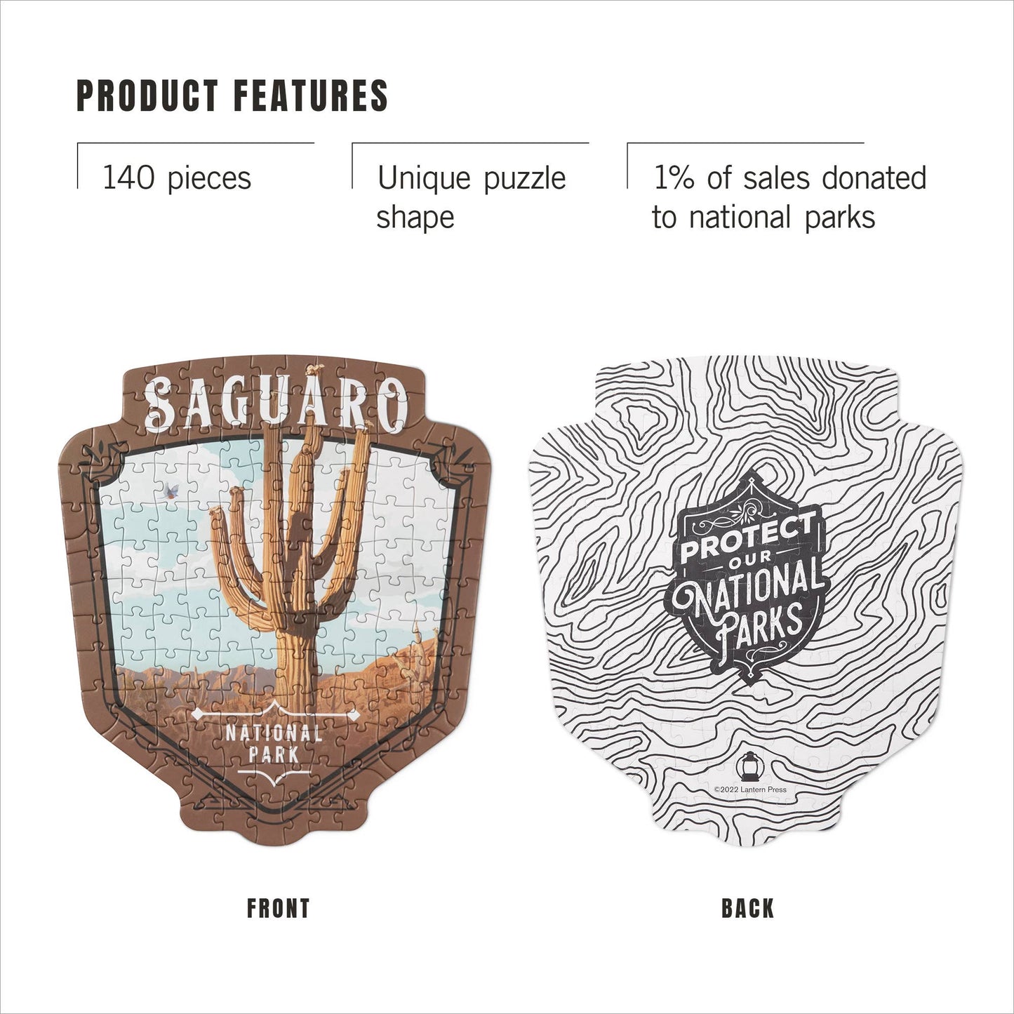 Saguaro - Mini Puzzle, Protect Our National Parks