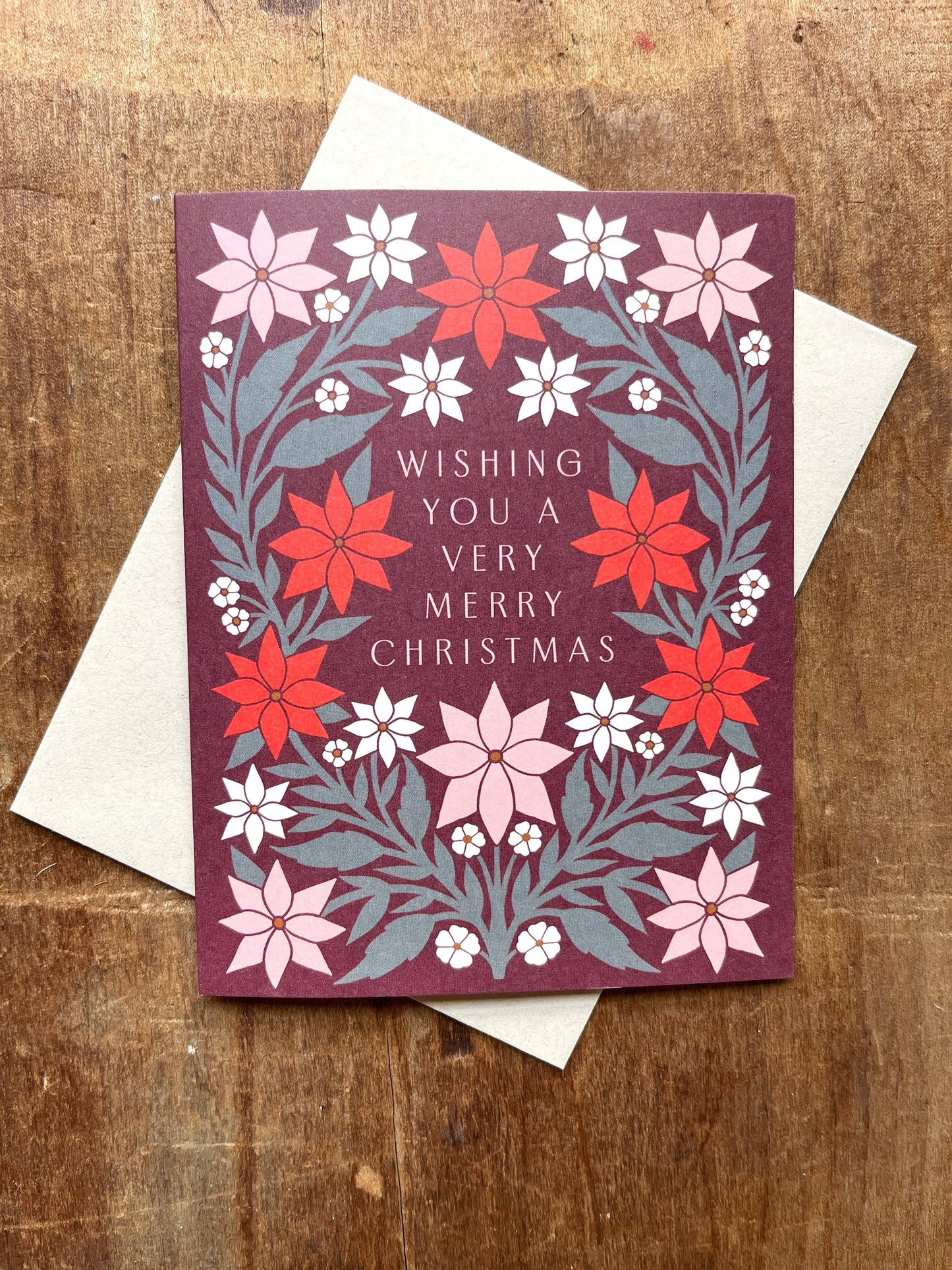 "Wishing You a Very Merry Christmas," Holiday Card