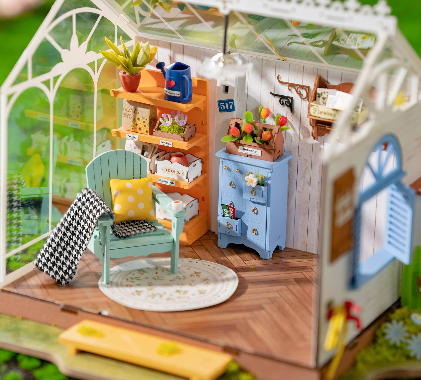 Dreamy Garden House- DIY Miniature House Kit