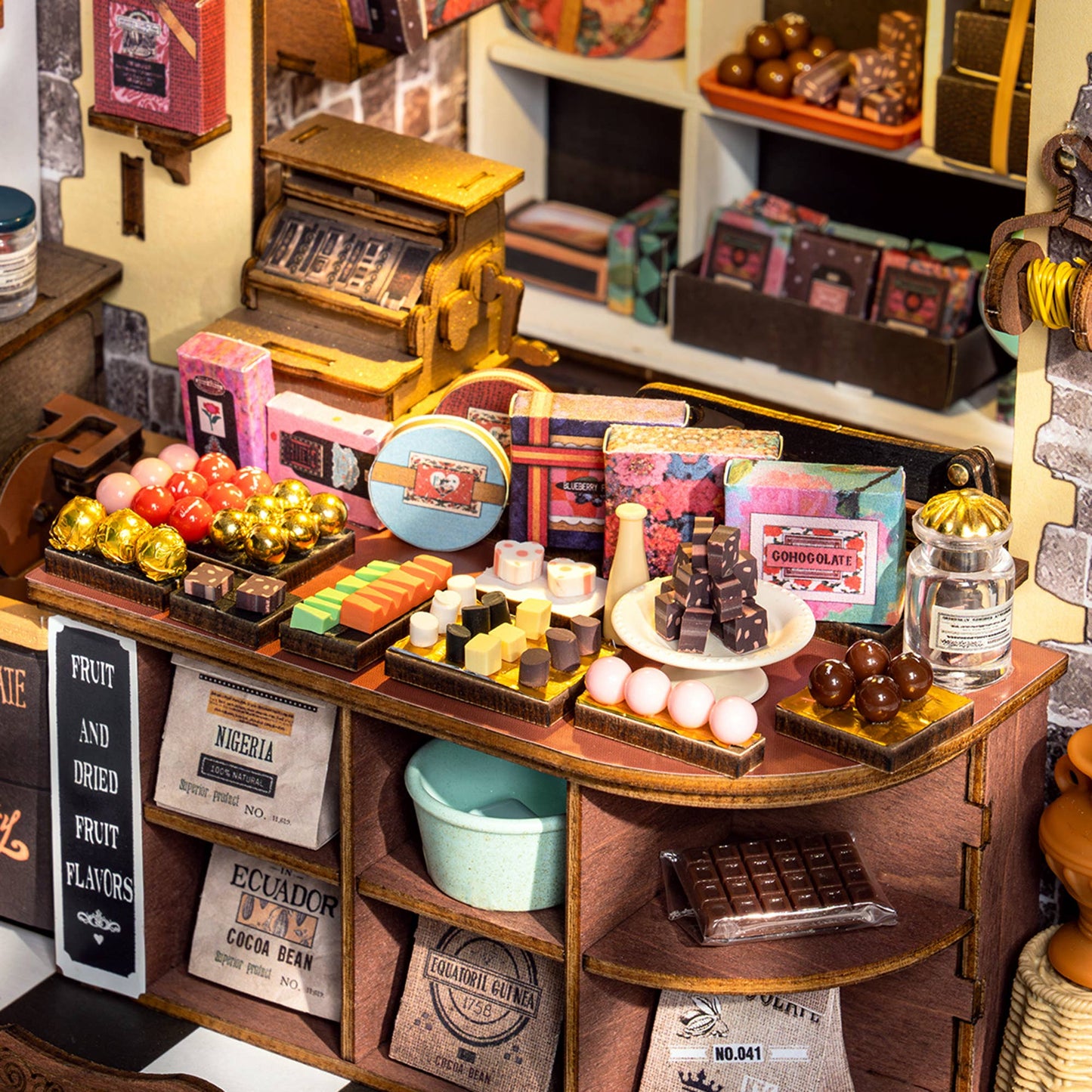 Henry's Chocolate- DIY Miniature House Kit