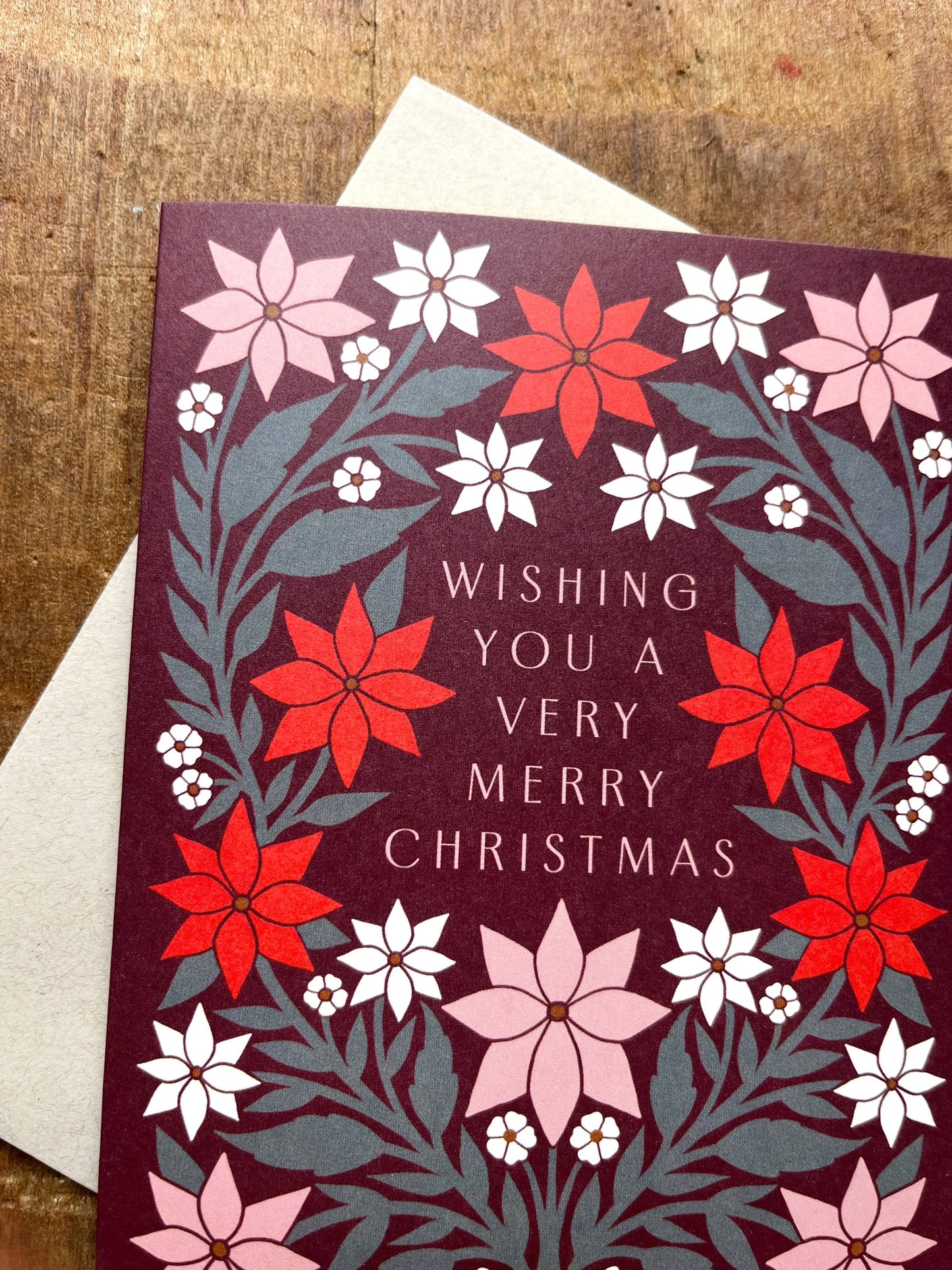 "Wishing You a Very Merry Christmas," Holiday Card