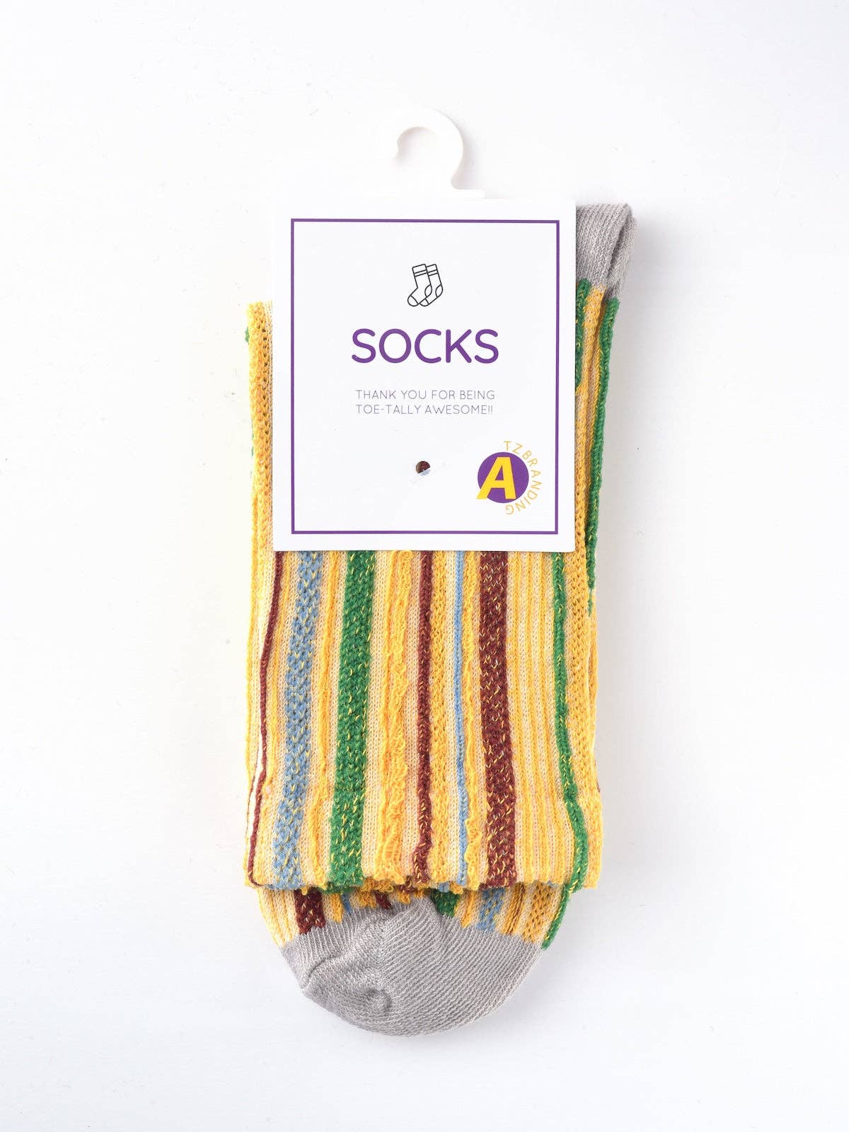 Rufia - Bohemian Colorblock Striped Socks