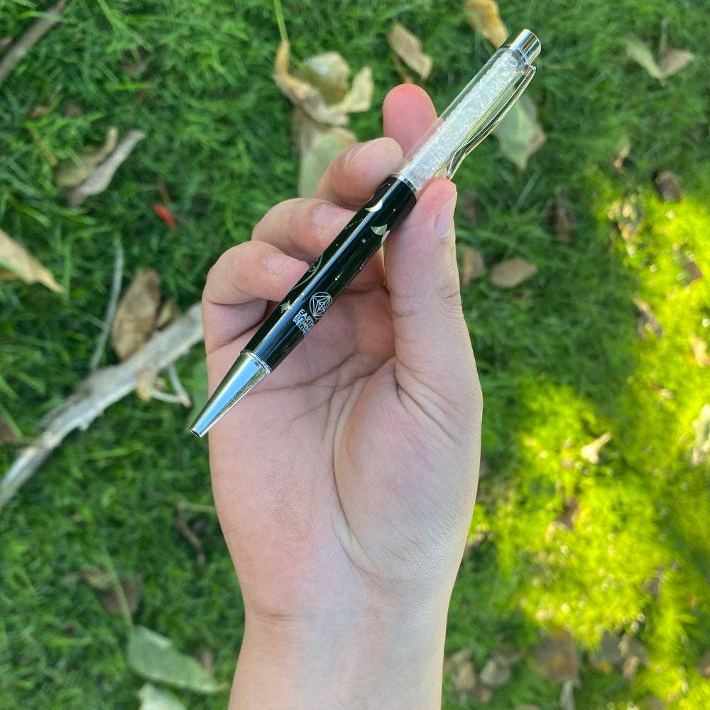 Moon Phase Pen - Silver