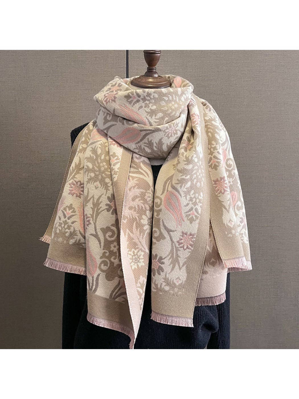 Scarvii - Winter Paisley Scarf for Women
