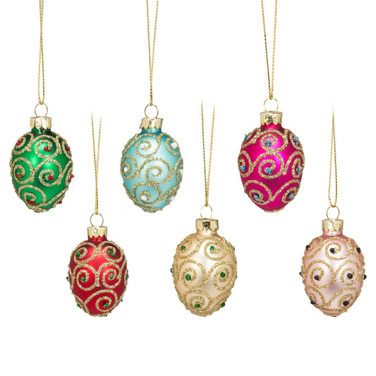 Mini Fancy Egg Ornament