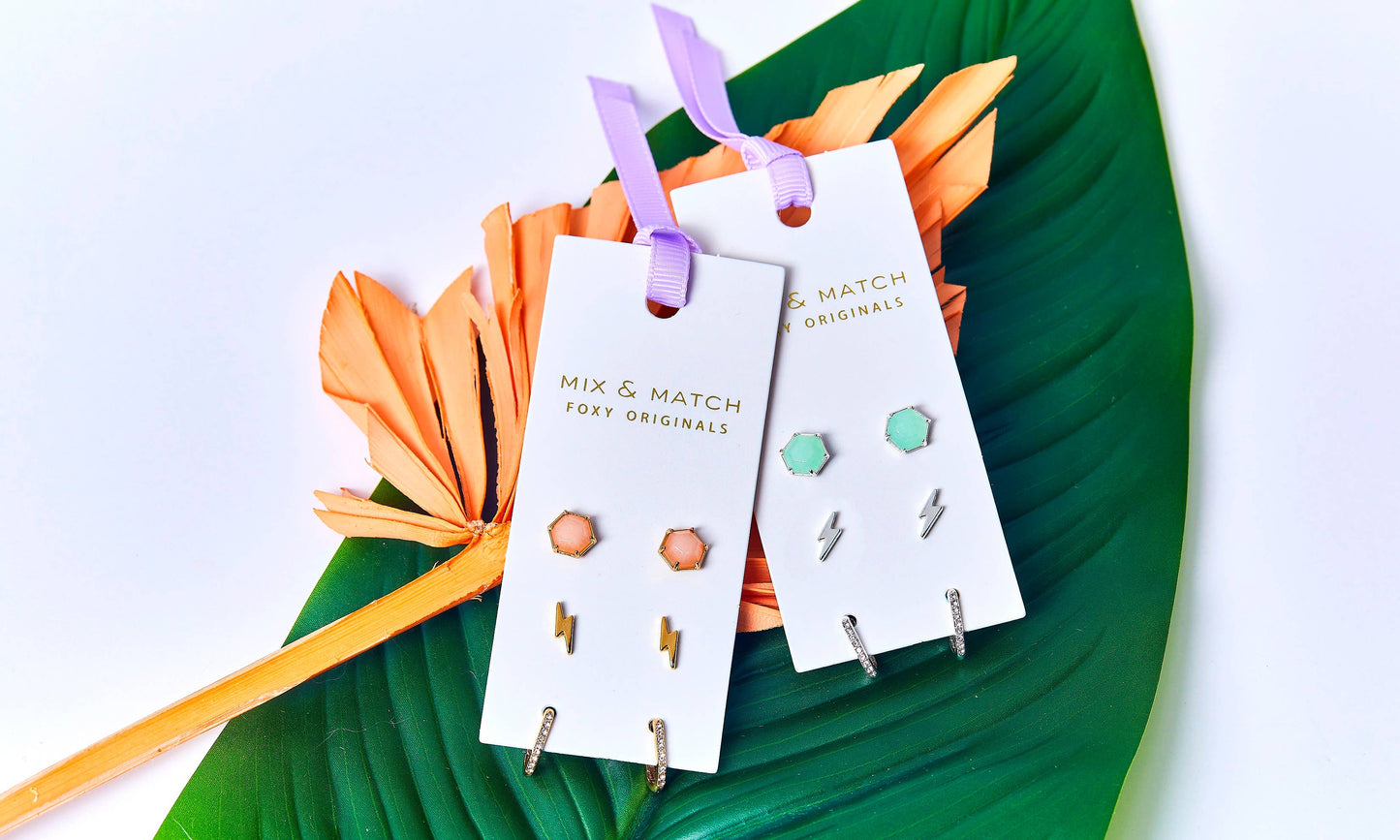 Jagger Earrings | Mix and Match | Earring Set