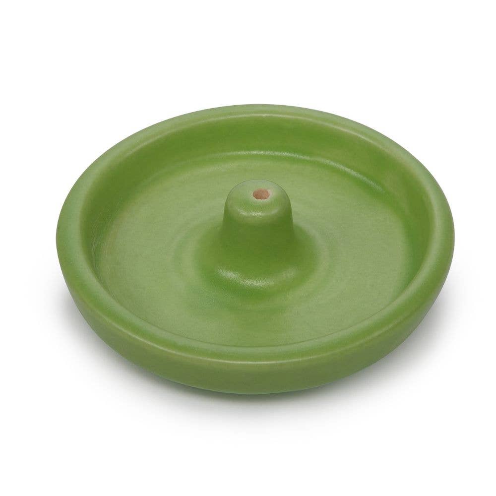 Ceramic Disc Incense Sticks Holder