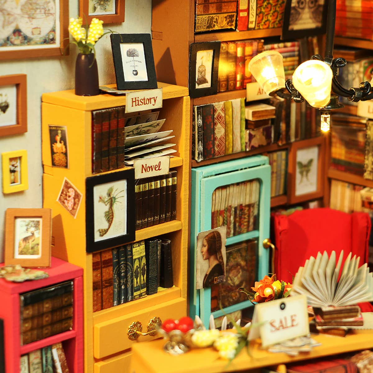 Sam's Study- DIY Miniature House Kit