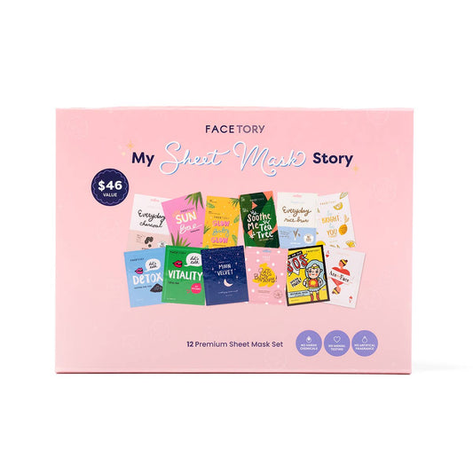 Korean Beauty - Gift Set - My Sheet Mask Story - Set of 12