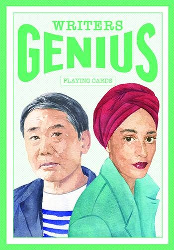 Genius Writers Playing Cards