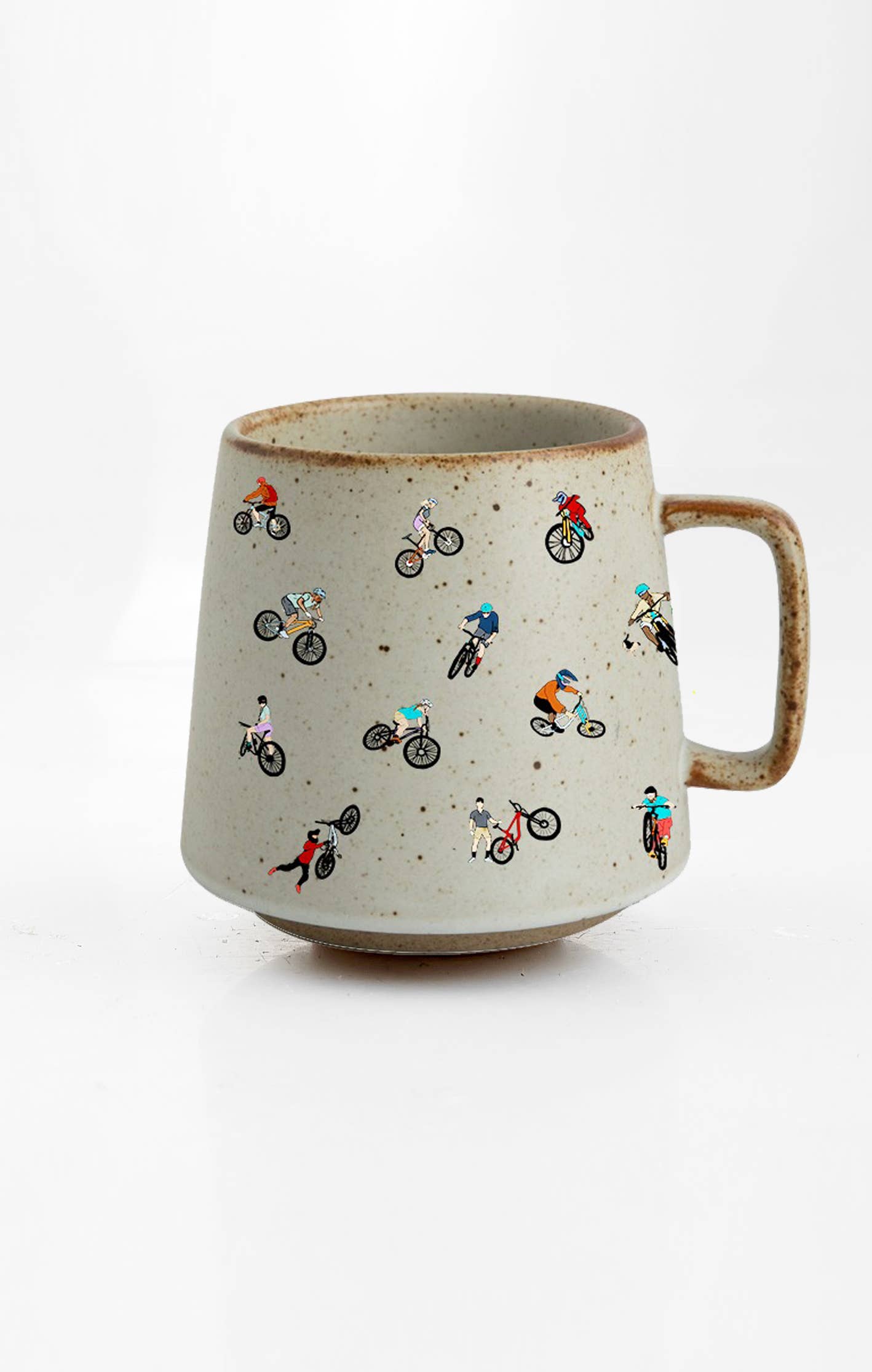 Mt. Biker Trails Stoneware Adventure Mug