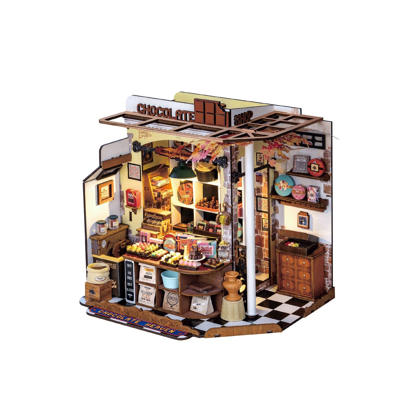 Henry's Chocolate- DIY Miniature House Kit