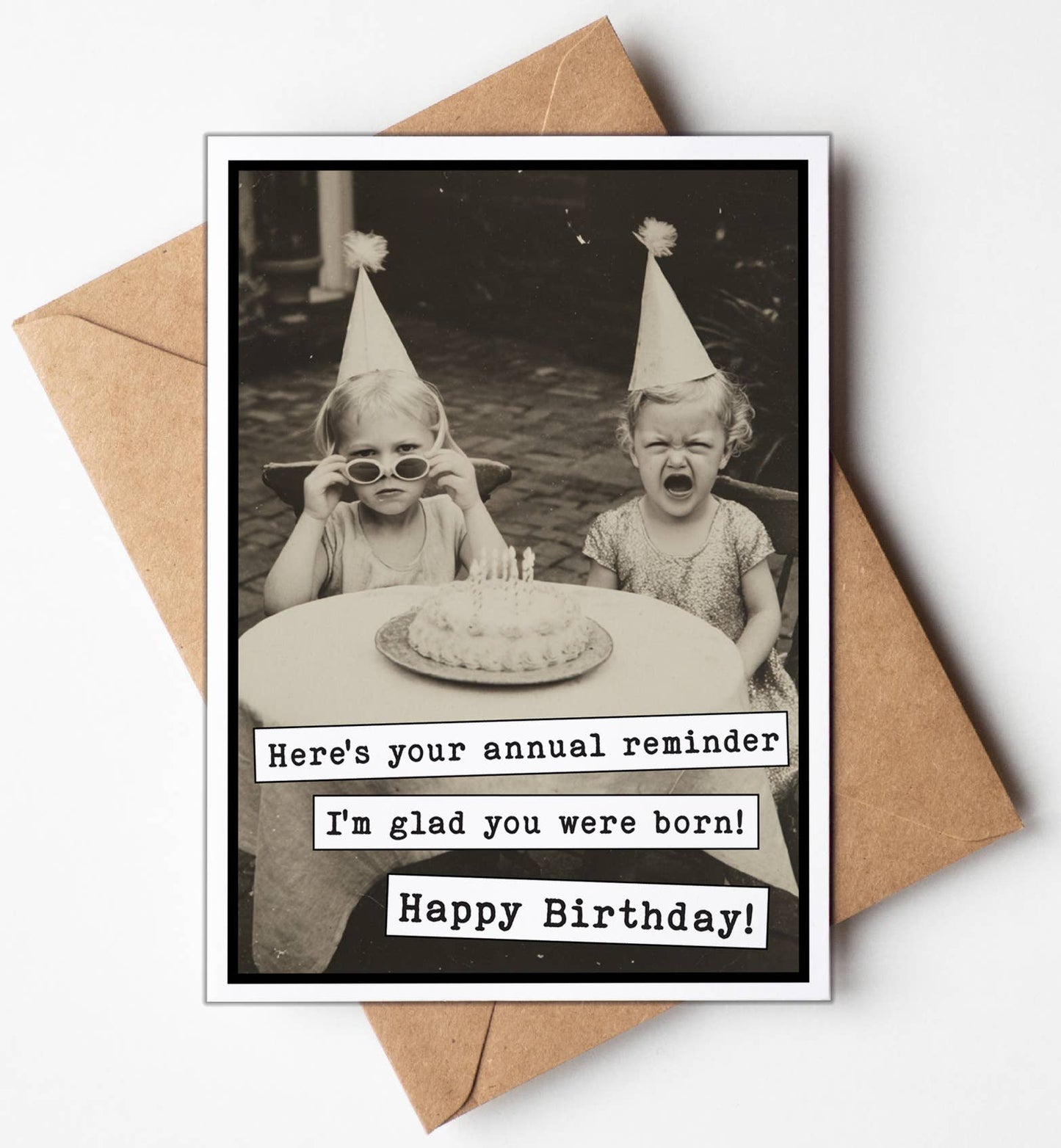 Funny Birthday, Happy Birthday Sister Greeting Card