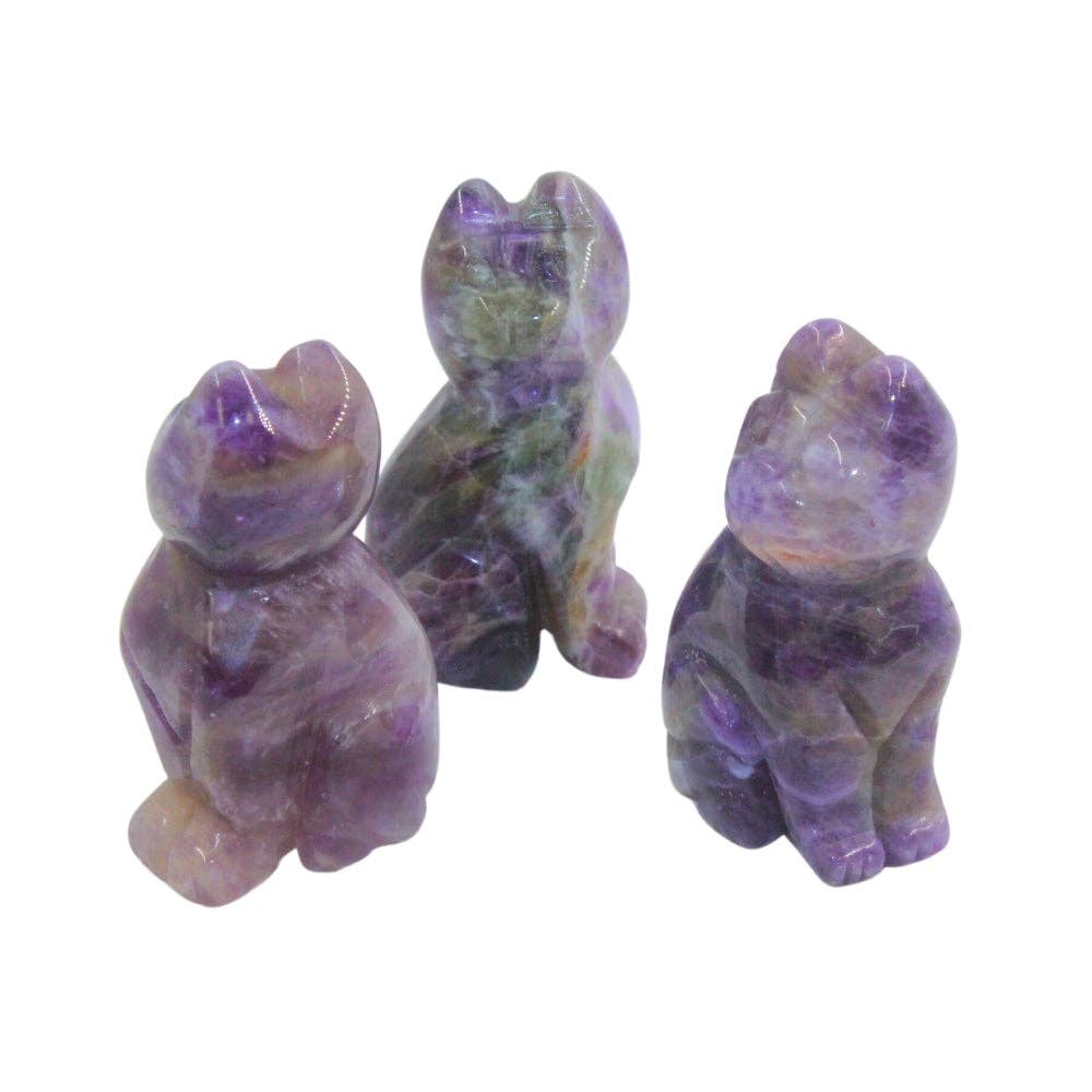 Crystal Cat - Amethyst