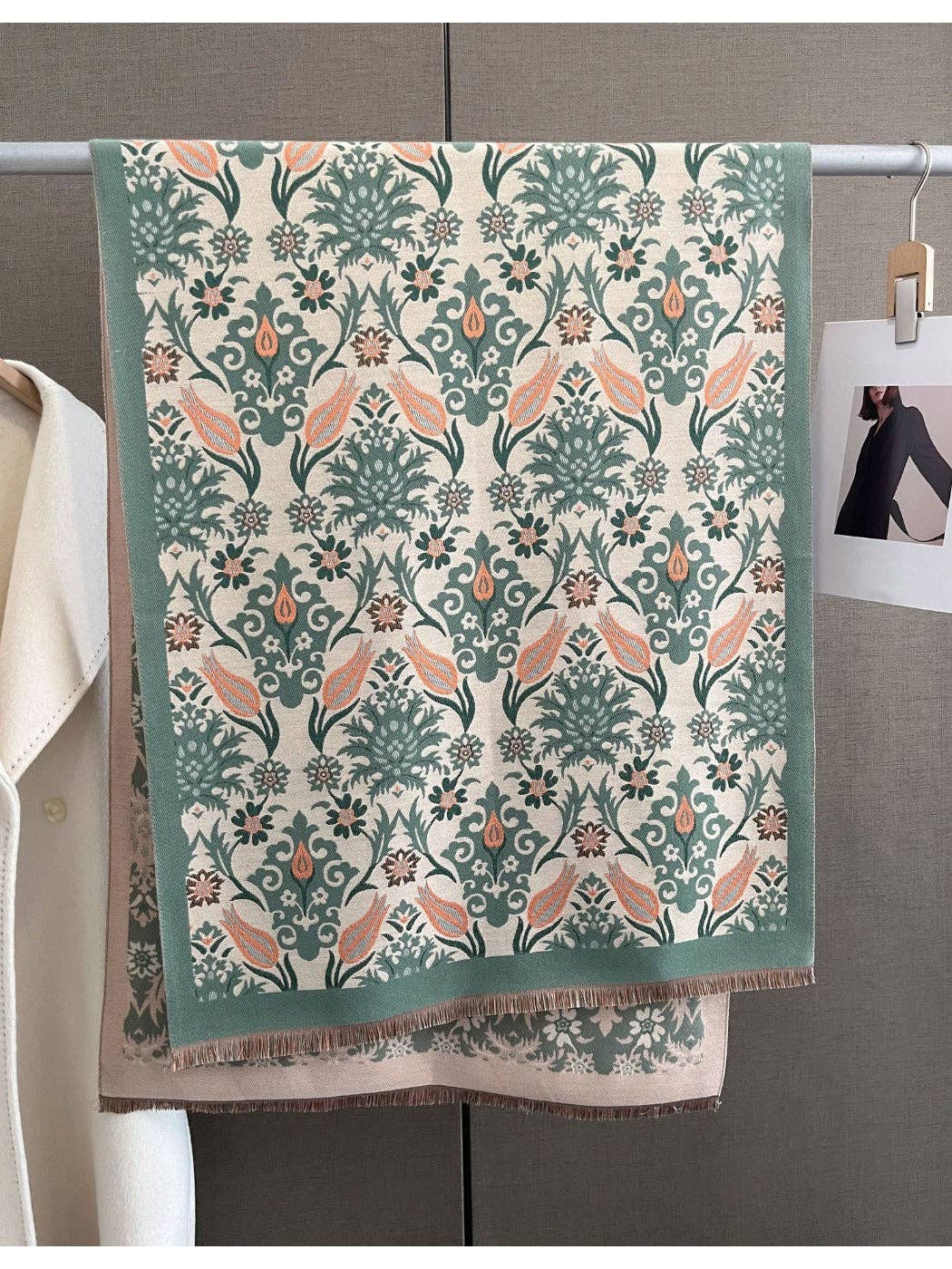 Scarvii - Winter Paisley Scarf for Women