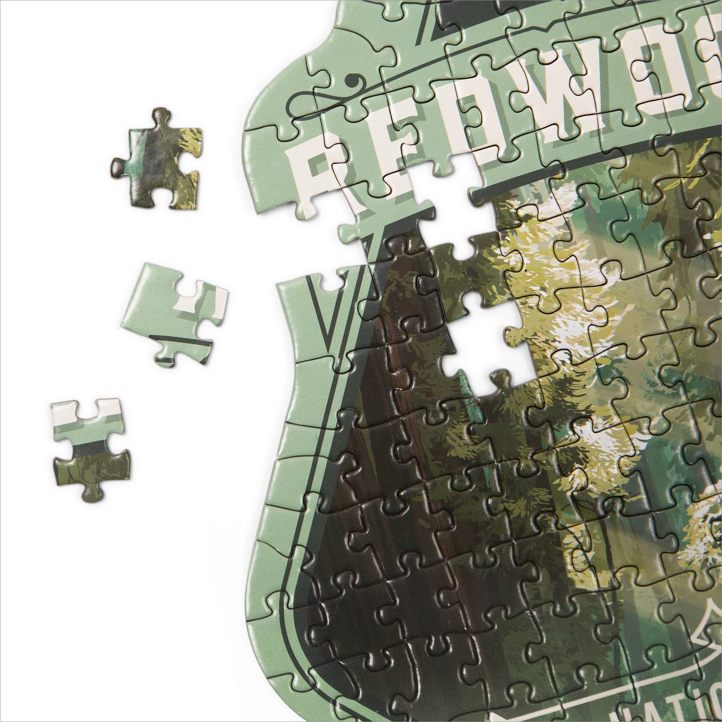 Redwood  - Mini Puzzle, Protect Our National Parks