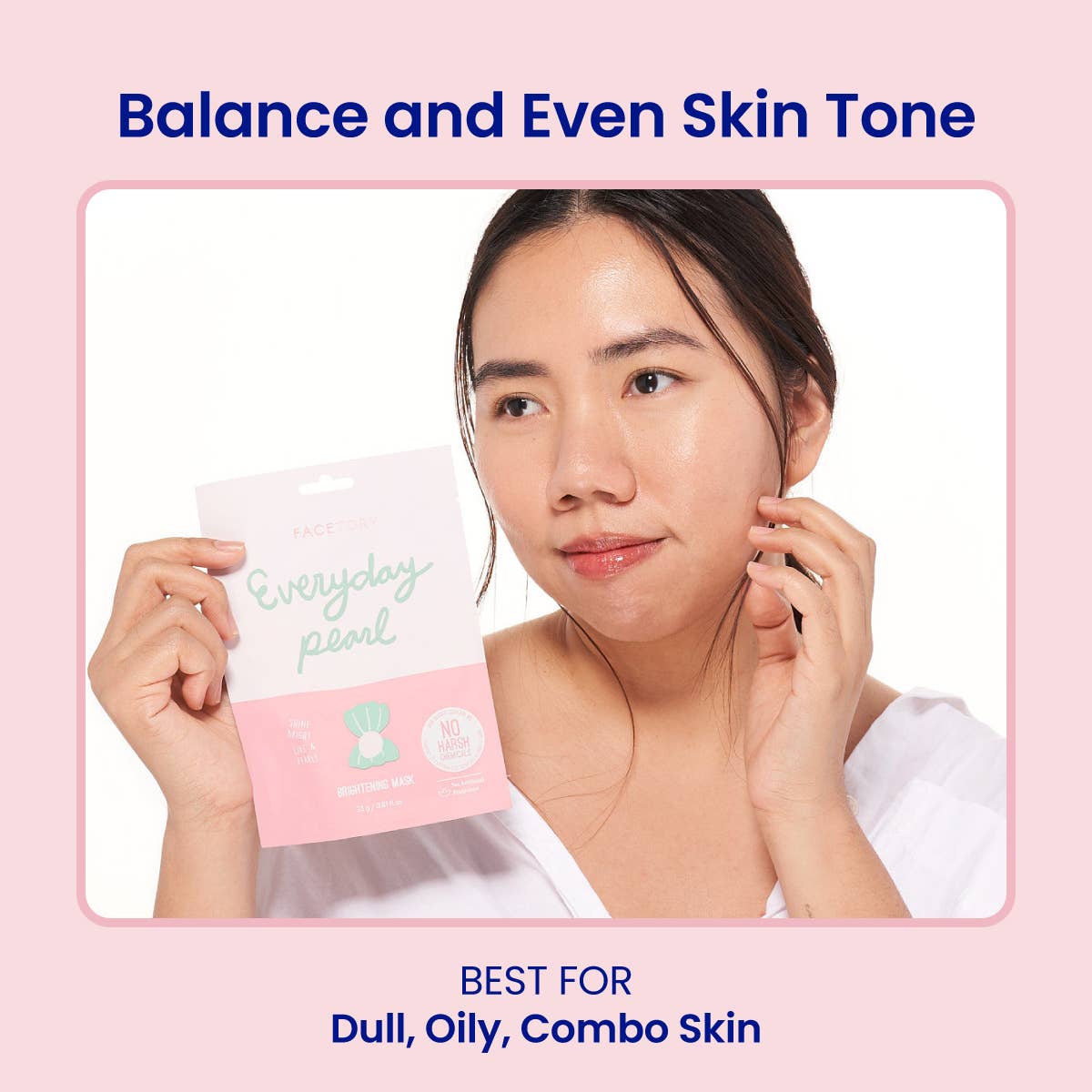 Pearl-Face Mask - Korean Beauty - Brightening - Everyday