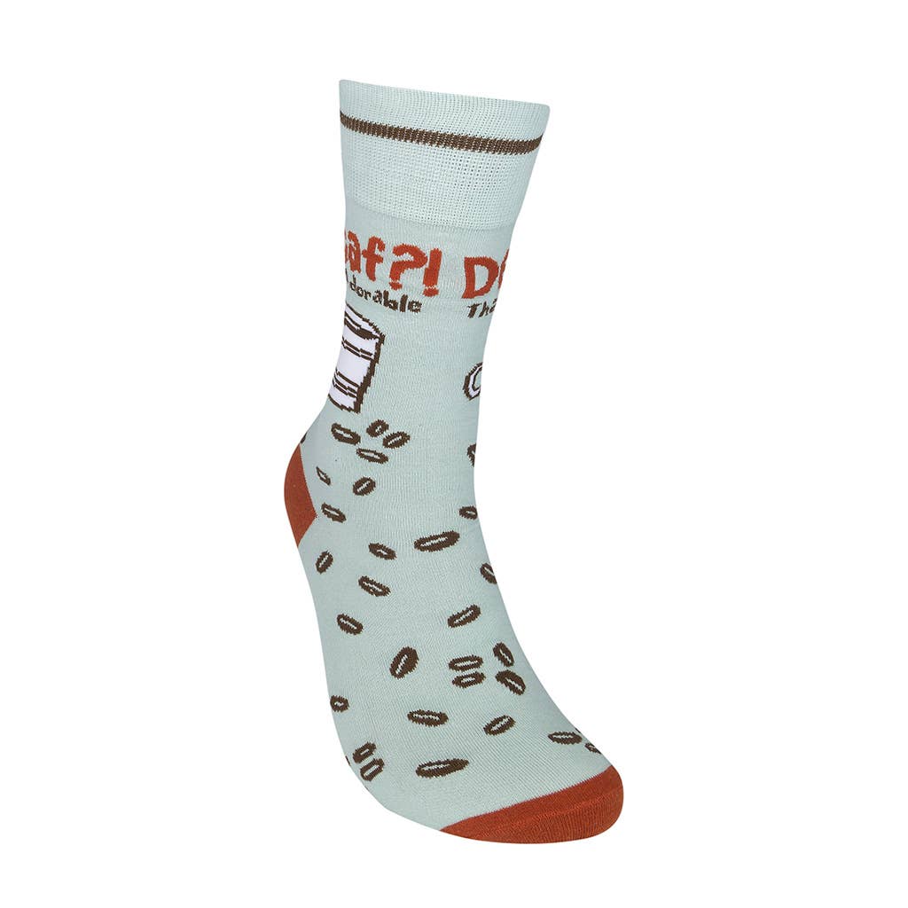Decaf? That’S Adorable Coffee Socks