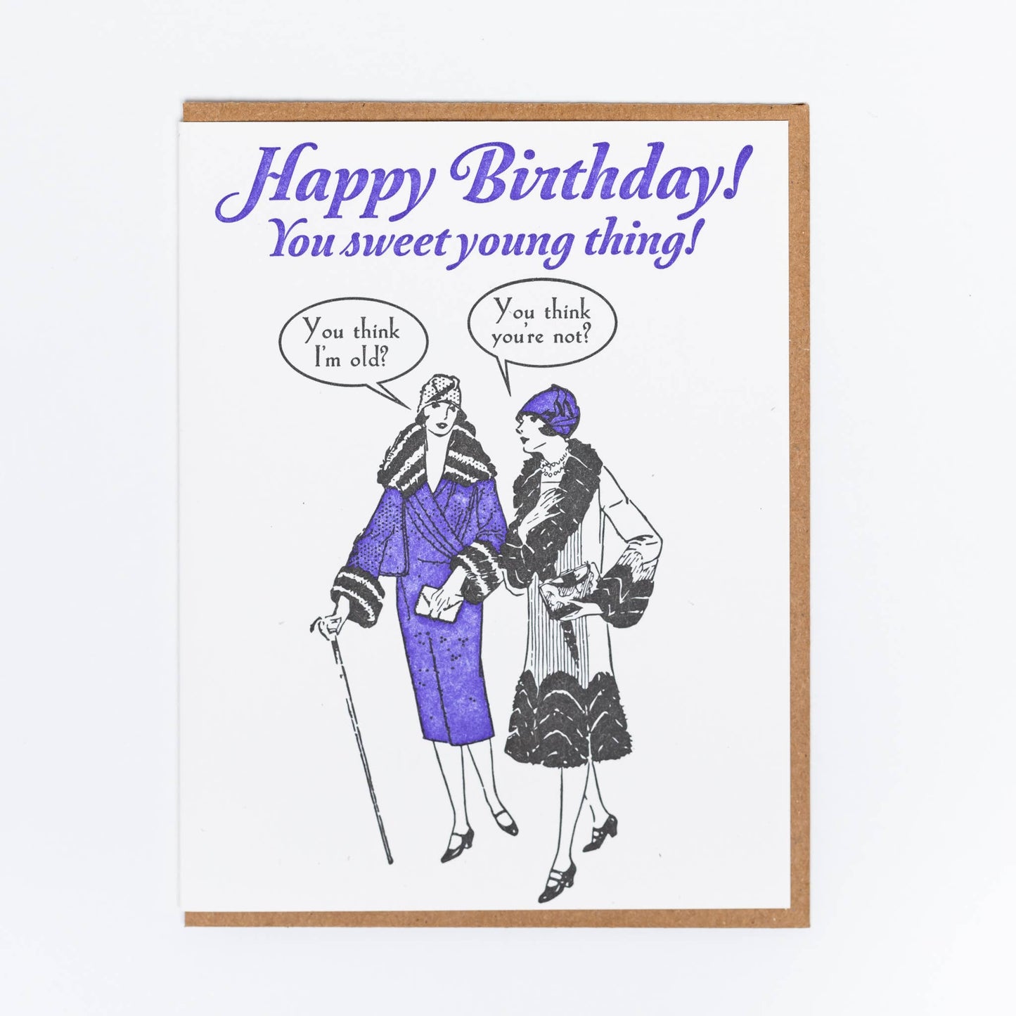 Sweet Young Thing Birthday Greeting Card