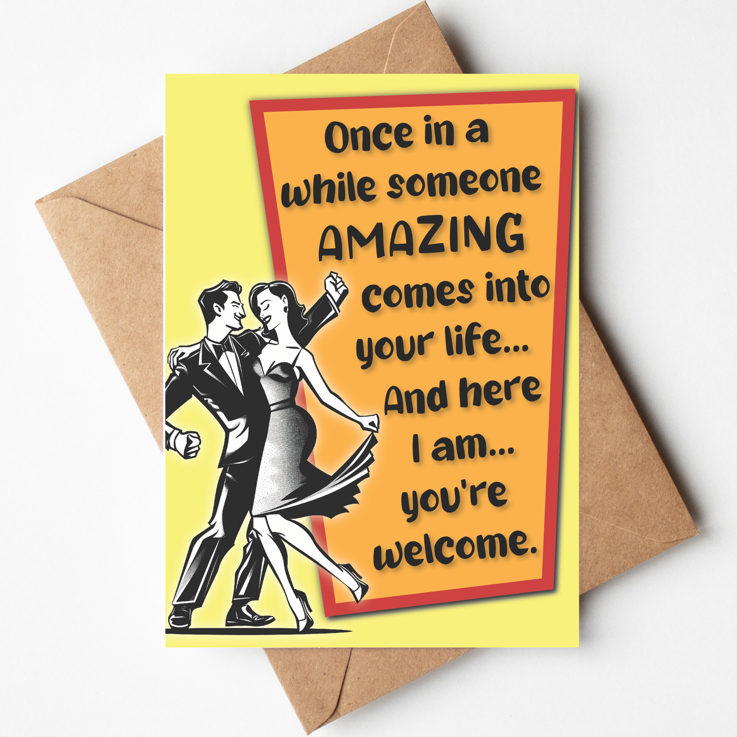 Anniversary for Him Her Greeting Card