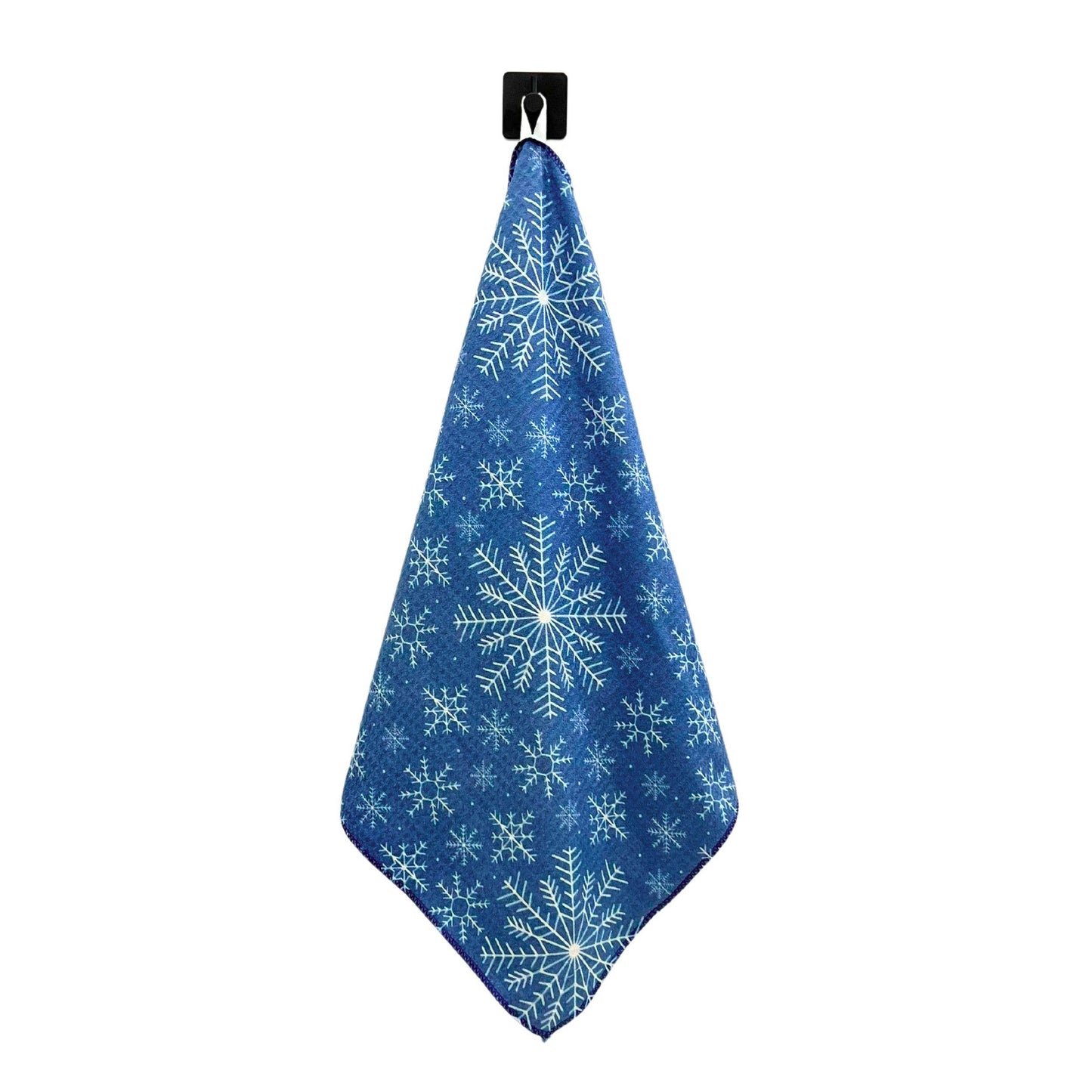 Winter Snowflake Waffle Kitchen Tea Towels