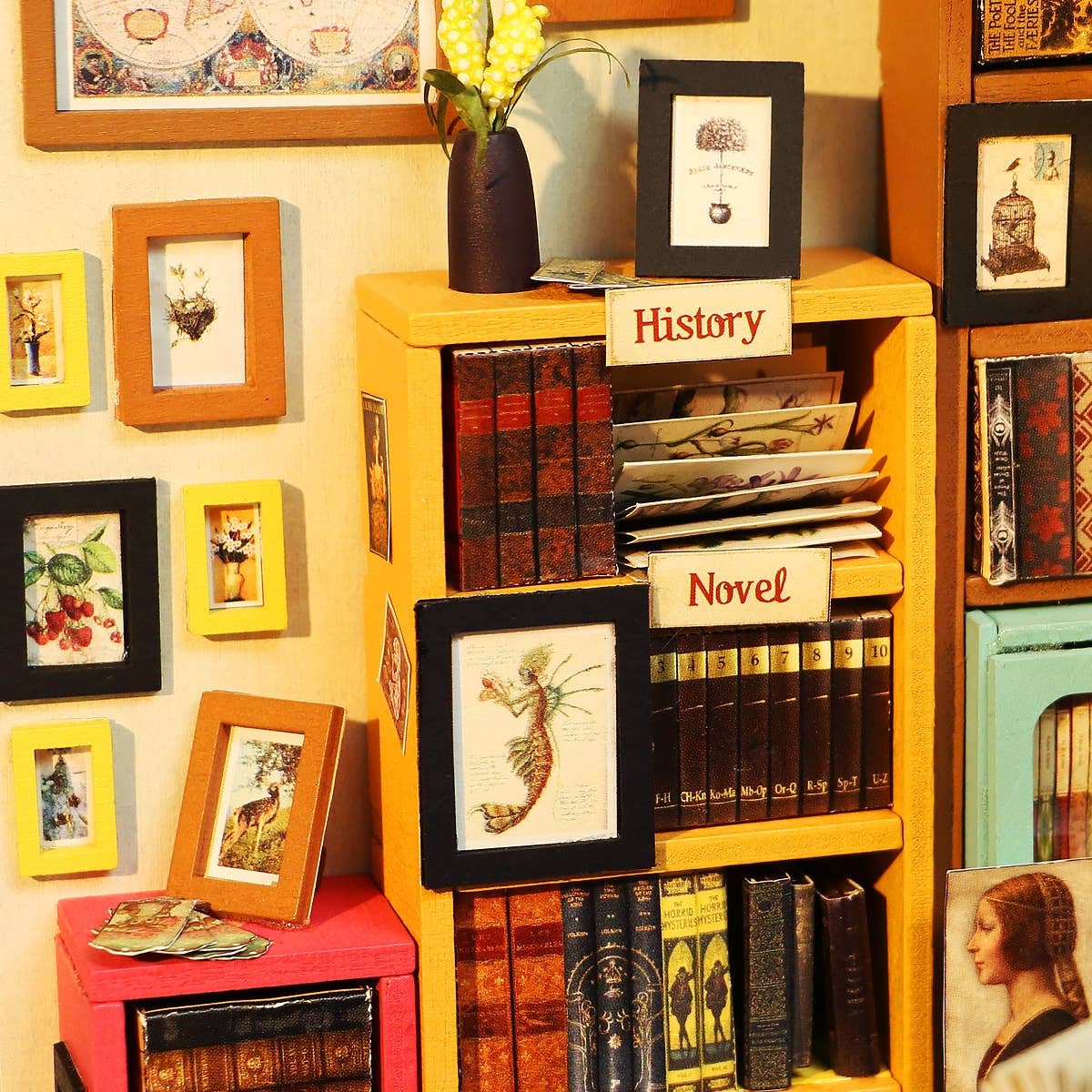 Sam's Study- DIY Miniature House Kit