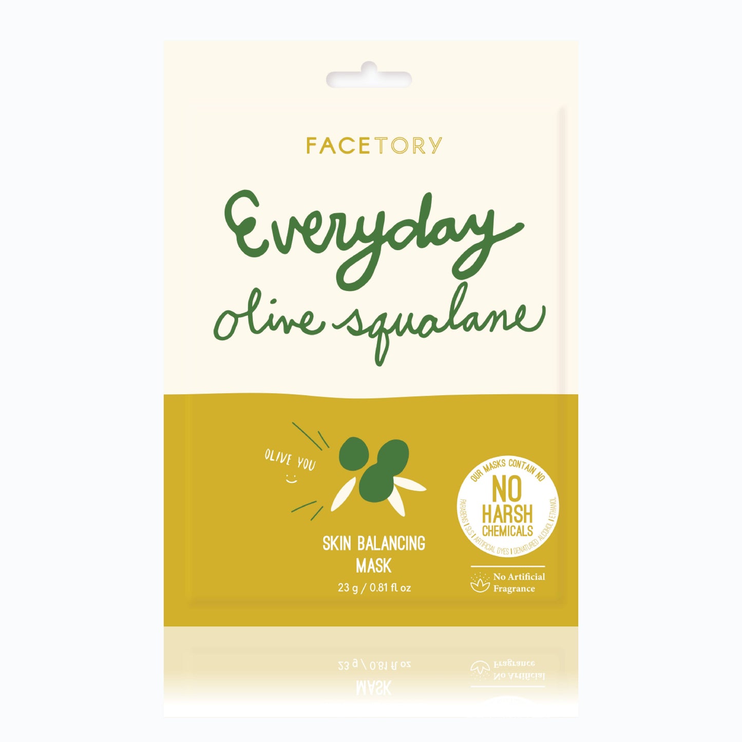 Olive Squalane-Mask - K-Beauty - Skin Balancing - Everyday