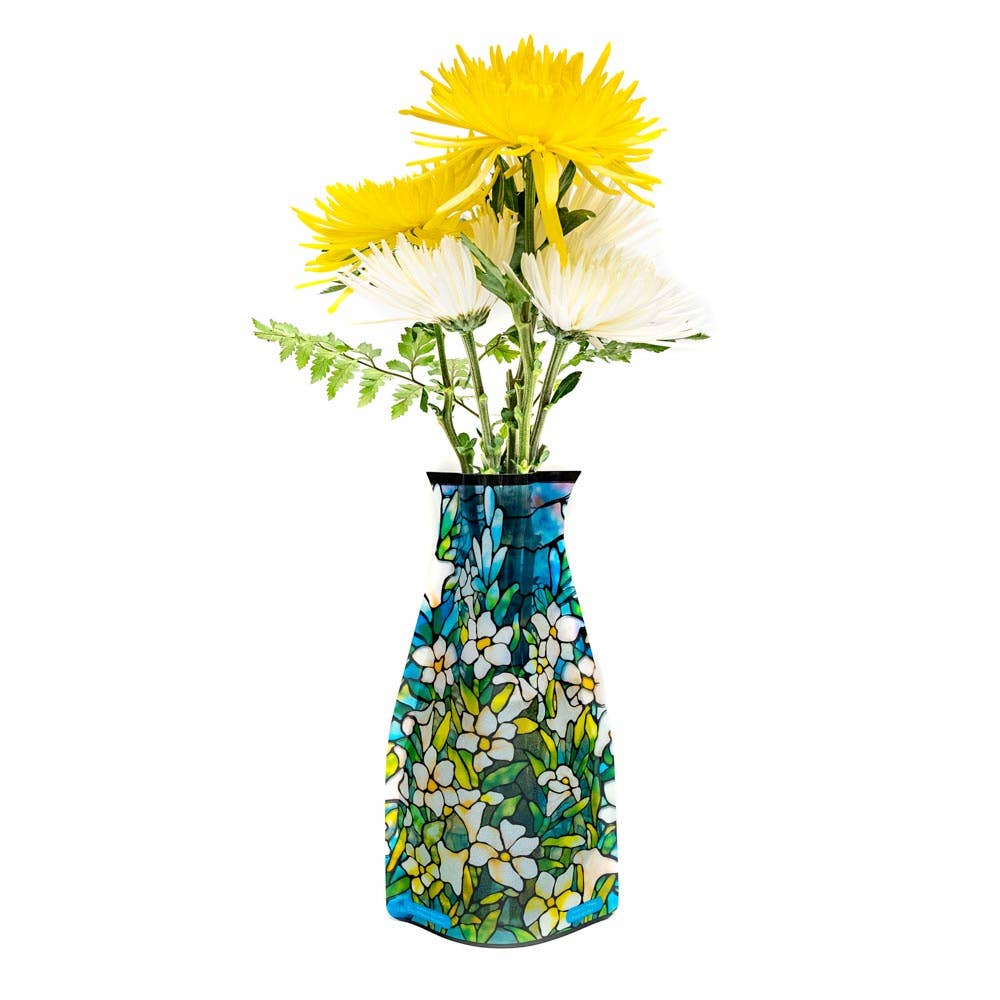 Modgy Expandable Vase - Louis C. Tiffany Field of Lilies