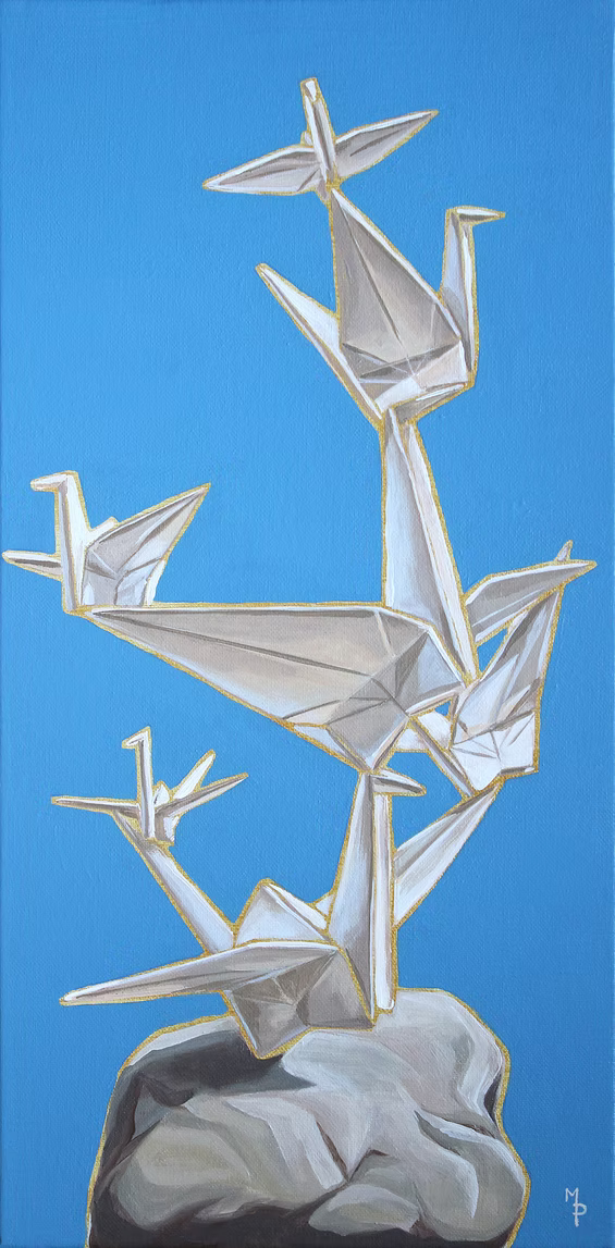 Cranes - Art Print