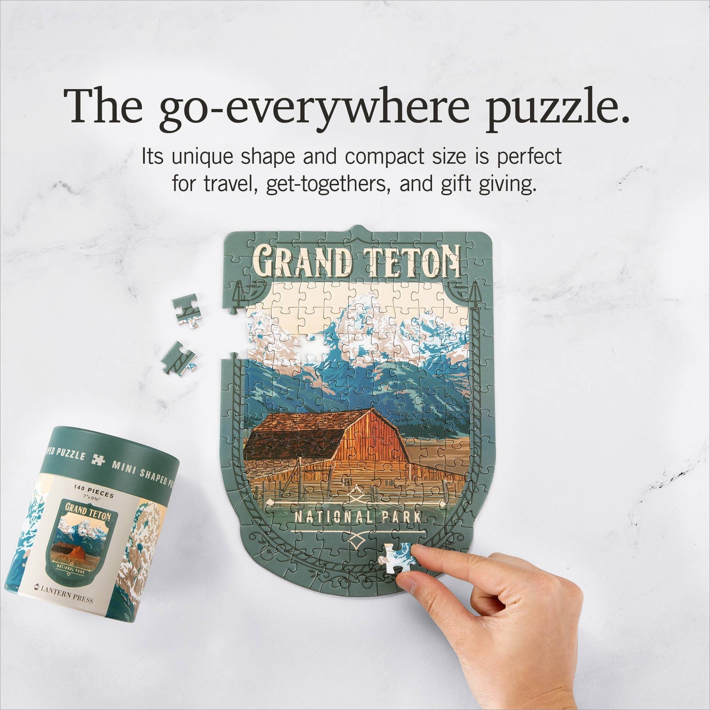 Grand Teton - Mini Puzzle, Protect Our National Parks