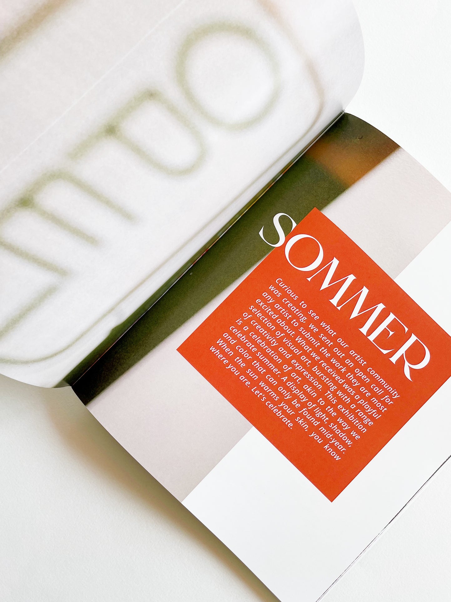 SOMMER - Exhibition Catalog