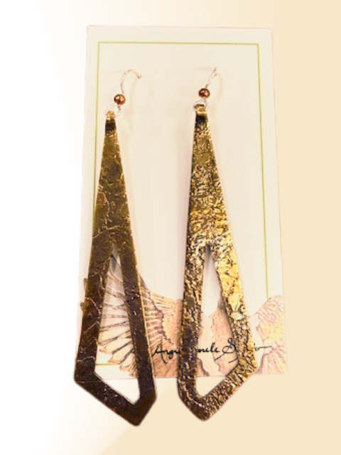 Art Deco earrings by A.H. Szabo Designs