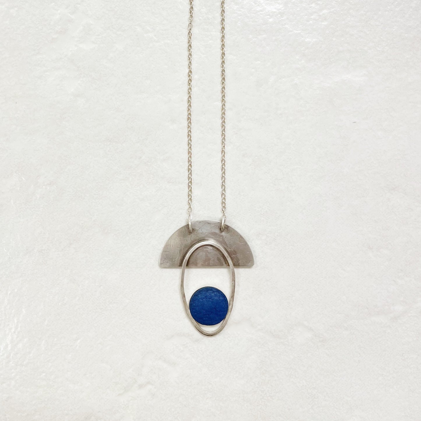 Blue Center Necklace by Tamara Tsurkan