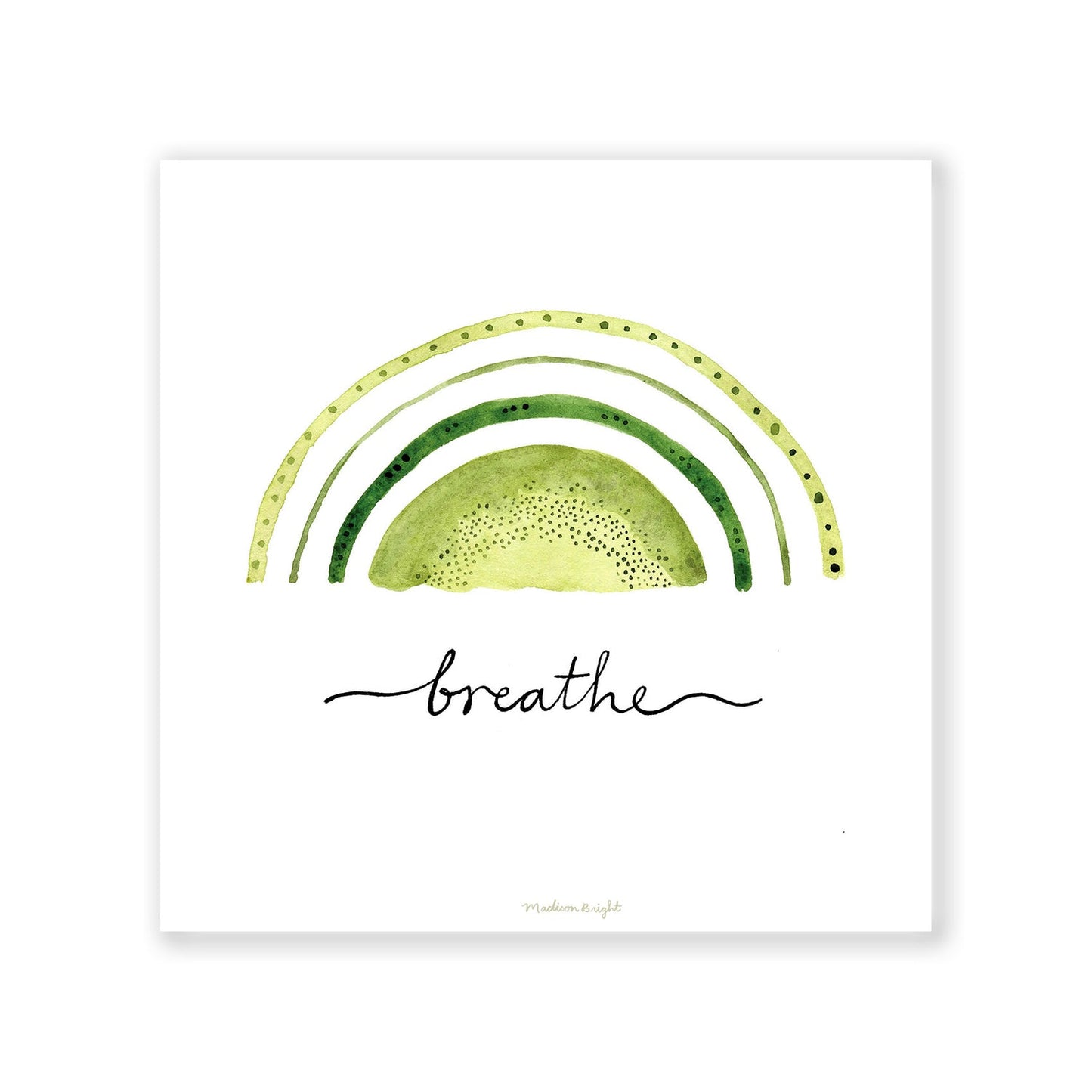 Breathe Art Print